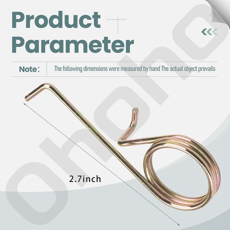 Ohoho 732-05151A Lawn Tractor Blade Idler Spring Left Compatible with MTD/Troy-Bilt/Craftsman XT1 XT2 LX42 LT46 LT42 FAB CC600 CC C 600 (2) - Image 2