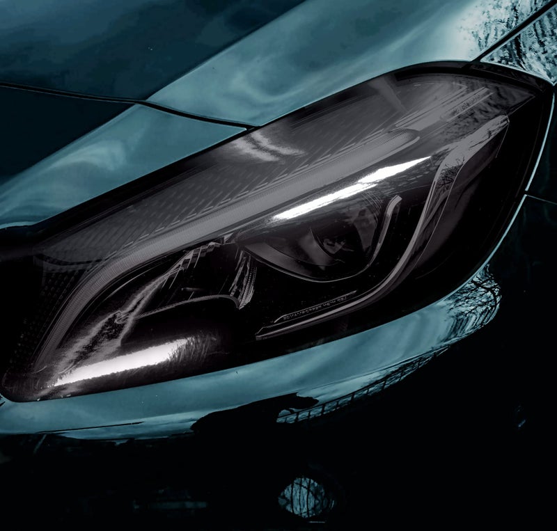 VViViD تظليل مصابيح الرأس/المؤخرة VViViD Air-Tint (أسود مدخن، 12" × 48") - Image 2