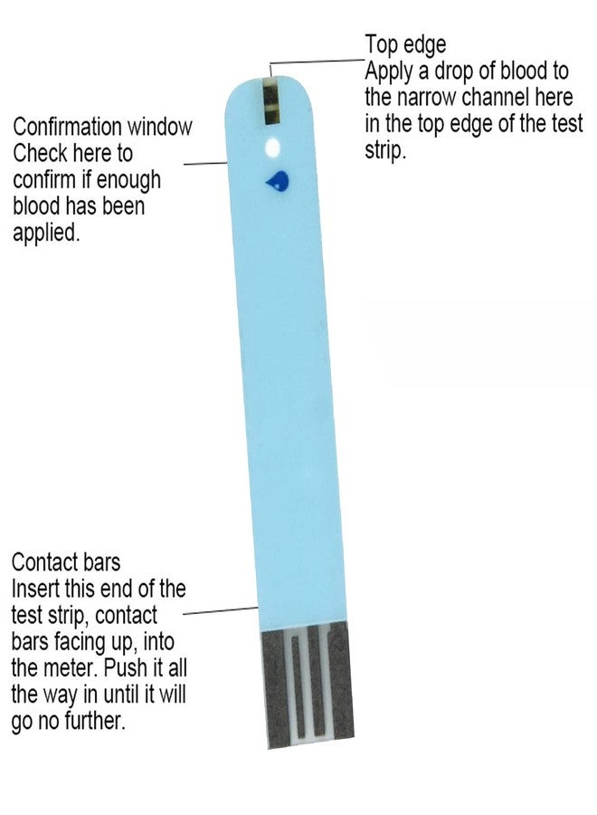 SMARTCARE Smart Care Blood Glucometer Test Strips - 25 Strips (Pack of 2) - Image 2