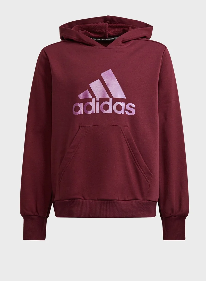 Adidas Youth Badge Of Sport Hoodie