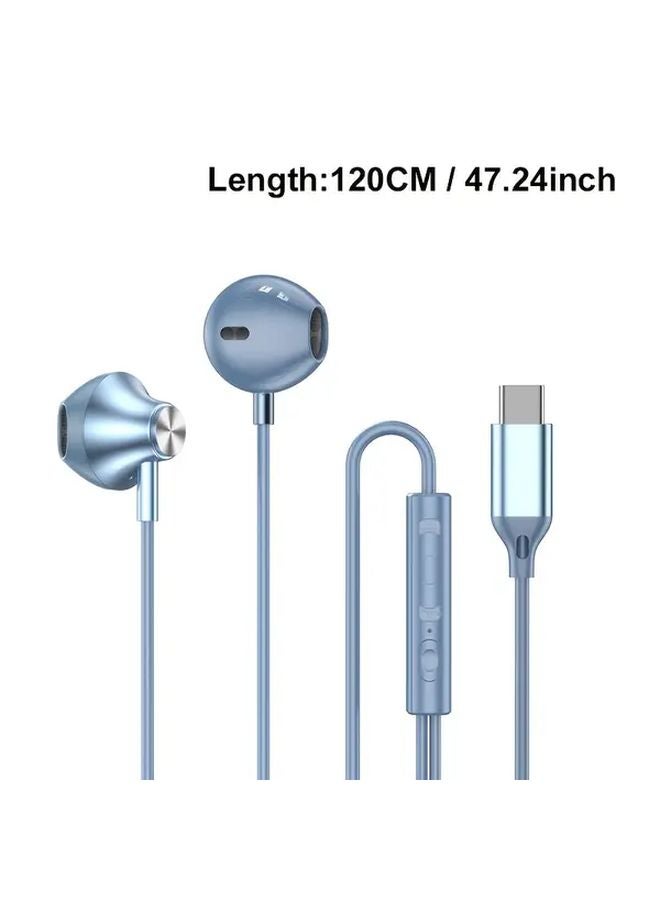 Green 3 5mm Wired Headphones with Microphone for iPhone 15 Galaxy S24 S23 Huawei Redmi - Image 3