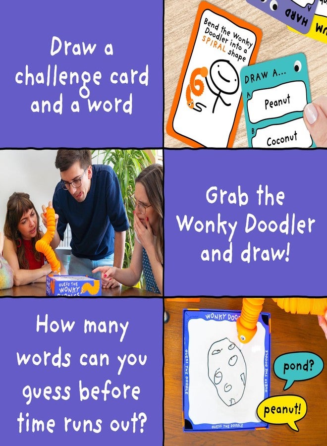 Lucky Egg Wonky Doodles Party Game - Image 5
