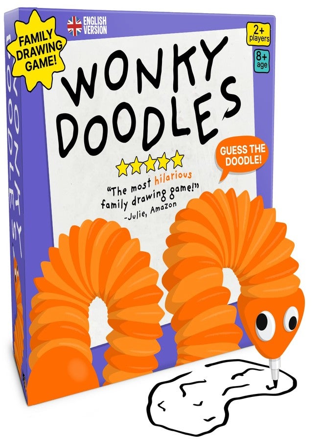 Lucky Egg Wonky Doodles Party Game - Image 1