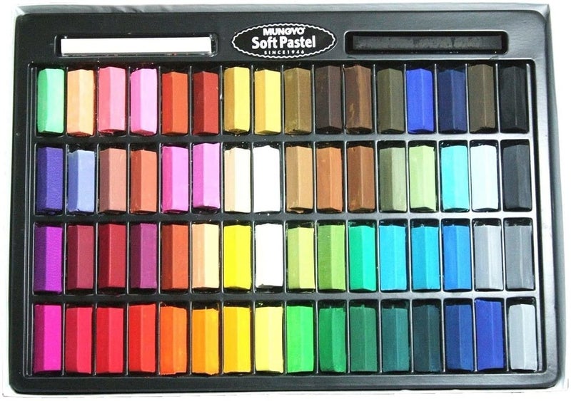 MUNGYO Soft Pastel 64 Color Set Square Chalk (US English Version) - Image 2