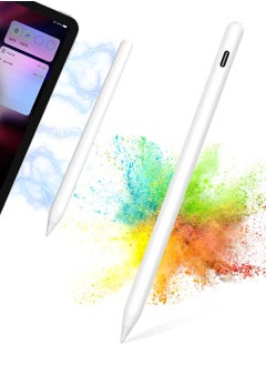 Stylus pen for iPad with palm rejection function active pencil compatible (2018-2024) Apple iPad Pro iPad 10/9/8/7/6th generation iPad Air 5/4/3 Generation iPad Mini 6/fifth generation (charging with TYPE-C cable)