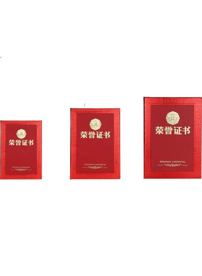 Elifo Customizable Honor Certificate Cover Award Certificate Glossy 8K/8 Open 10-Pack With B4 Inner Core 15 Sheets - Image 2