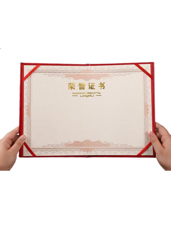 Elifo Customizable Honor Certificate Cover Award Certificate Glossy 8K/8 Open 10-Pack With B4 Inner Core 15 Sheets - Image 3