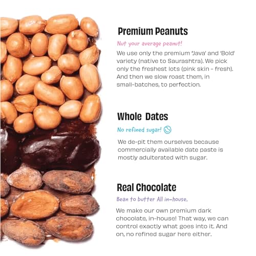 The Whole Truth - Supersaver Pack | Dark Chocolate Peanut Spread | 925 g | Creamy | No Artificial Sweeteners | No Gluten | No Preservatives | 100% Natural Protein Source - Image 3