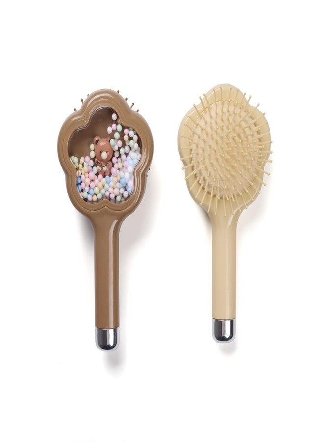 COSLUXE x Kids Hair Brush, Rectangular Hair Brush Comb for Girls, Women, Kids, Multicolored, Wet and Dry Use, for Straight, Wavy, Thick to Fine Hair - Image 1