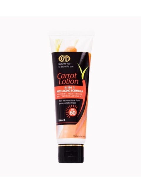 Carrot Lotion 4 in 1 Anti-Aging Formula 100ml
