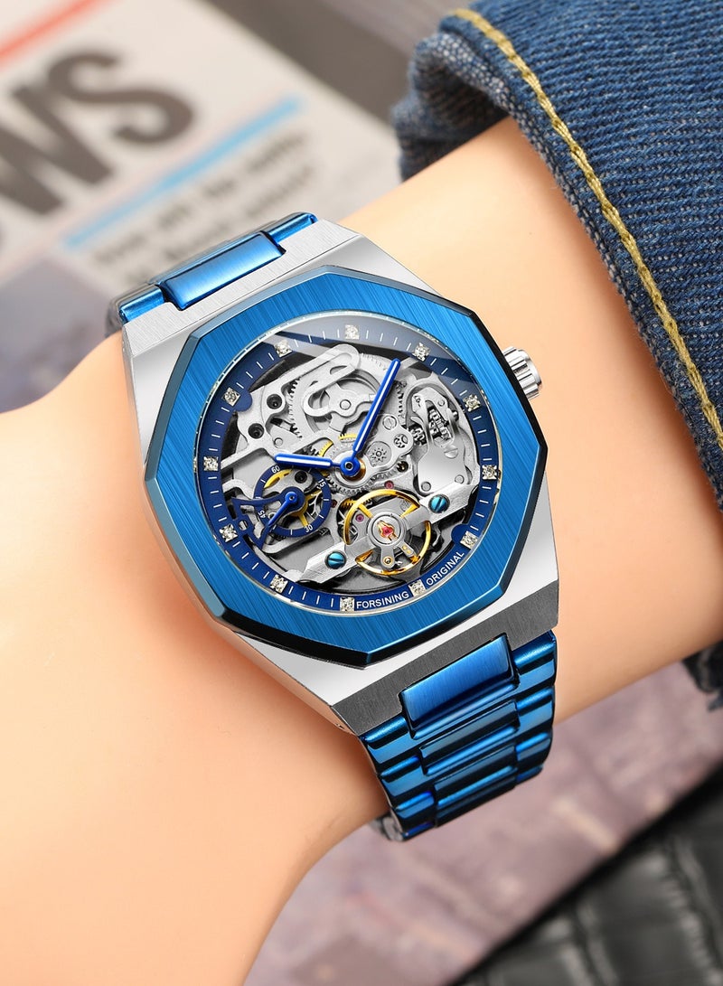 FORSINING Watches for Men Watch Stainless Steel Luxury Luminous Water Resistant Automatic Mechanical Wristwatc - Image 5