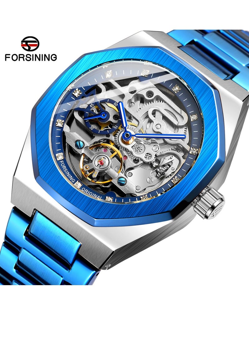 FORSINING Watches for Men Watch Stainless Steel Luxury Luminous Water Resistant Automatic Mechanical Wristwatc - Image 2