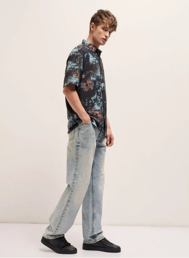 THE BEAR HOUSE Men's Shirt for Casual and Formal Wear | Classic Button-Down Style for Office, Daily Use, Travel, Events & All-Season Outfits | Versatile & Stylish Wardrobe Essential for Every Occasion