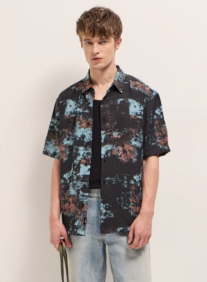 THE BEAR HOUSE Men's Shirt for Casual and Formal Wear | Classic Button-Down Style for Office, Daily Use, Travel, Events & All-Season Outfits | Versatile & Stylish Wardrobe Essential for Every Occasion