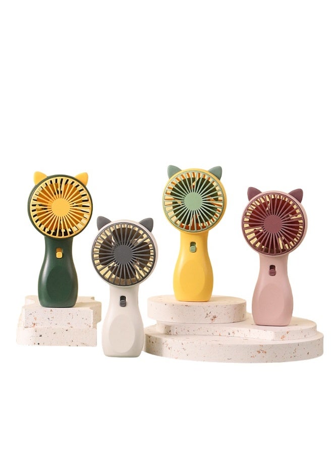 Nariele New Silent Mini USB Charging Portable Handheld Fan - Image 2