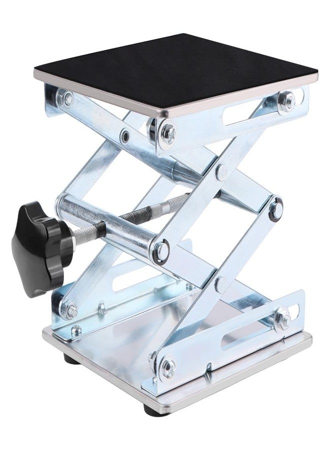 GIXCEL RC Car Work Stand, All-Metal Adjustable Repair Maintenance Lift Station for 1/5, 1/7, 1/8, 1/10, 1/12 Scale RC Cars, Stainless Steel Lift Platform with Anti-Slip Base - Image 4