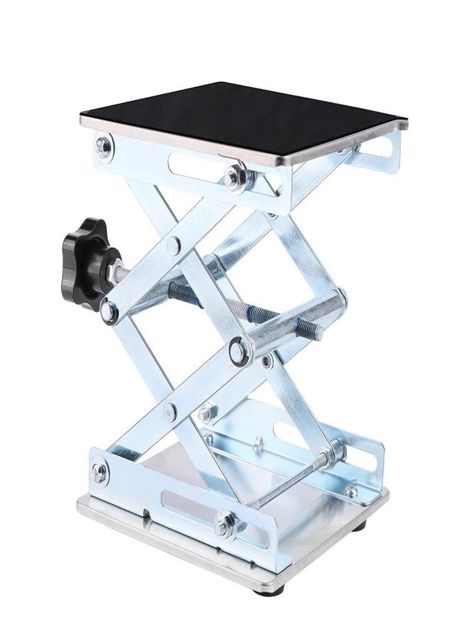 GIXCEL RC Car Work Stand, All-Metal Adjustable Repair Maintenance Lift Station for 1/5, 1/7, 1/8, 1/10, 1/12 Scale RC Cars, Stainless Steel Lift Platform with Anti-Slip Base - Image 1