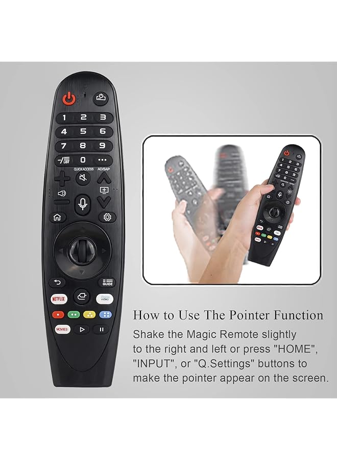 إيروريكس جهاز تحكم عن بعد بديل متوافق مع تلفزيون Lg 4K Lcd Led - Image 4