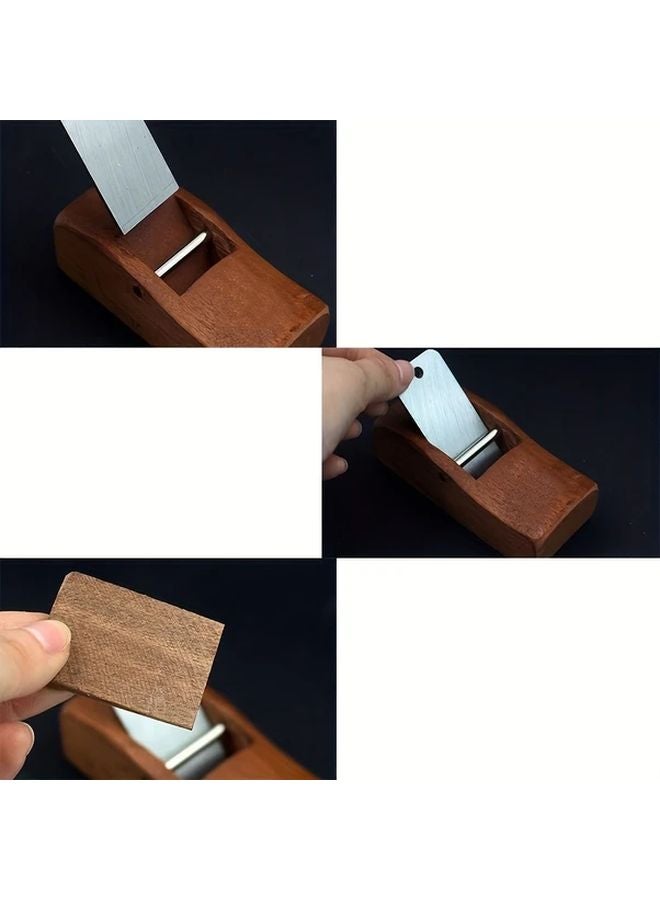 1pc Mini Woodworking Hand Plane Durable Wooden DIY Tool for Smoothing Wood - Image 4