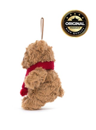 Bartholomew Bear Decoration Plush – Soft Stuffed Toy with Cordy Legs, Cute Valentine’s Gift for Kids & Adults, Collectible Jellycat, 10cm - view 2