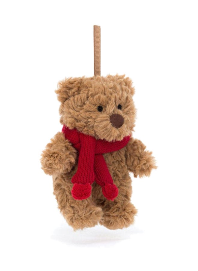 Jellycat Bartholomew Bear Decoration Plush – Soft Stuffed Toy with Cordy Legs, Cute Valentine’s Gift for Kids & Adults, Collectible Jellycat, 10cm - Image 1