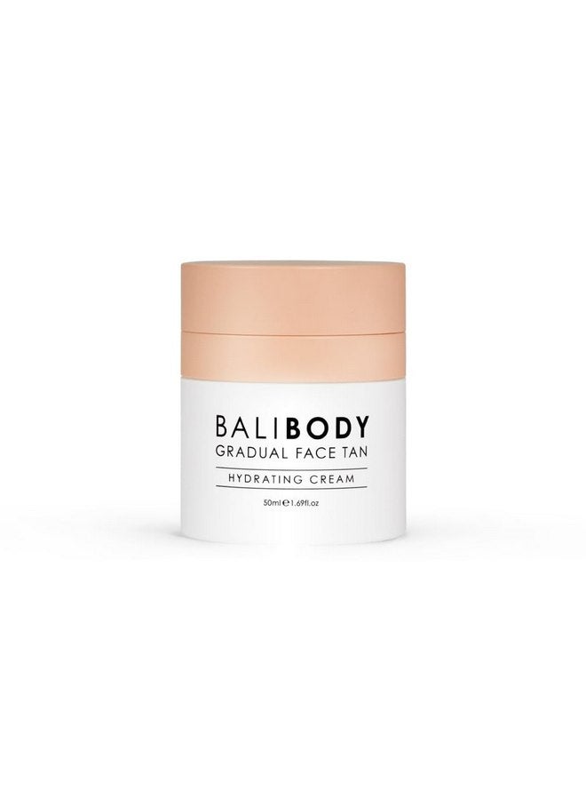 Bali Body Gradual Face Tan | Daily Facial Moisturizer for Natural Looking Gradual Bronze Glow | Anti-Aging, Hydrating Cream for All Skin Types | Vegan, Cruelty Free, Australian Made (50 ml/1.69 fl oz) - Image 1