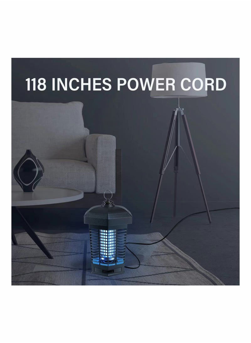 Generic - Electric Bug Zapper 4200V Mosquito and Fly Killer 15W Indoor Outdoor Insect Catcher 1.5 Acre Coverage - Image 1
