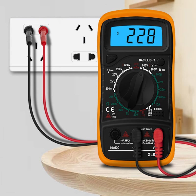 KYZHXVO Soldering Iron Kit, 60W Adjustable Temperature, Digital Multimeter, 5pcs Soldering Tips, Wire, Stand, Desoldering Pump, Solder Wick, Tweezers, Welding Tool - Image 4