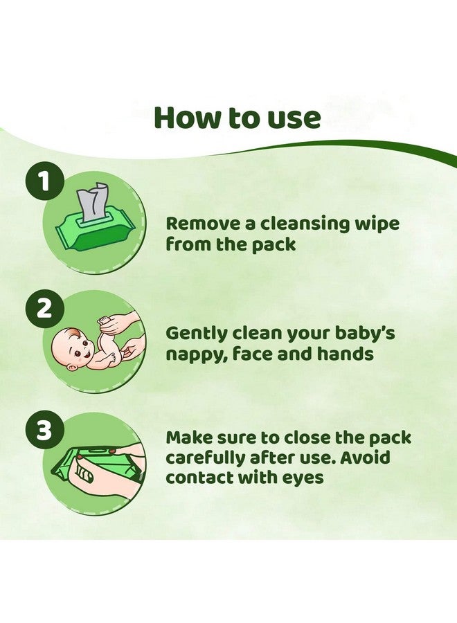 Chicco Soft Cleansing Baby Wipes, 72 Pieces/Pack (Pack Of 2 ) Fliptop Pack | Wet Wipes Ideal For Nappy, Face And Hands | Dermatologically Tested, No Phenoxyethanol, No Parabens, No Alcohol, Soap-Free  - Image 5