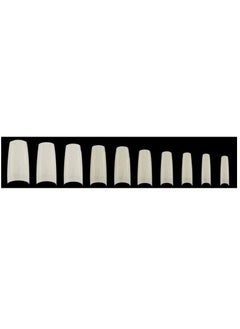 Beauty Palm Natural Acrylic Nail Tips - French Nail Tip 500pcs Fake Nails Half Cover False Nail with Case for Nail Salons and DIY Nail Art, 10 Sizes  - Image 3