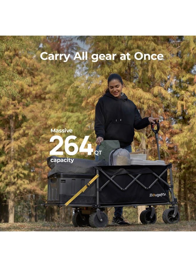 BougeRV Electric Utility Wagon Cart with 133Wh Battery - Image 3