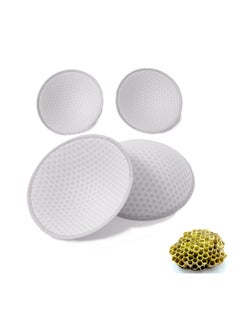 Bra Pad Insert, Sports Bra Ultra-Thin Breathable, Thin Pad Bra Replacement, Thickened Gather Sponge Bra Pad, Bikinis Top Bra Inserts, Washable Bra Cups Inserts (Thickness: 0.5cm, Diameter: 12cm)