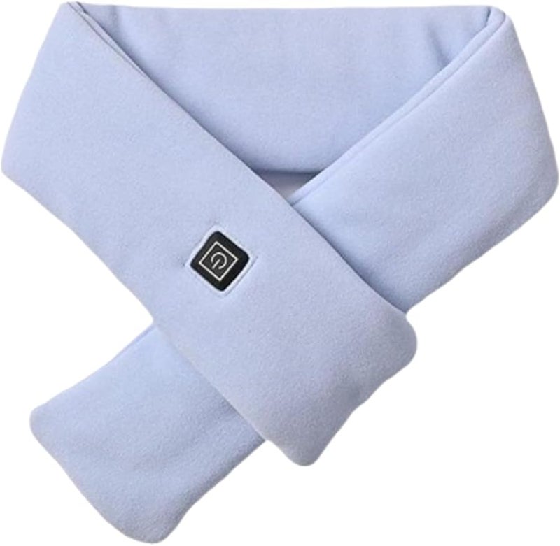 USB Rechargeable Heated Scarf with 3 Temperature Settings Neck Warmer Winter Wrap - Image 2