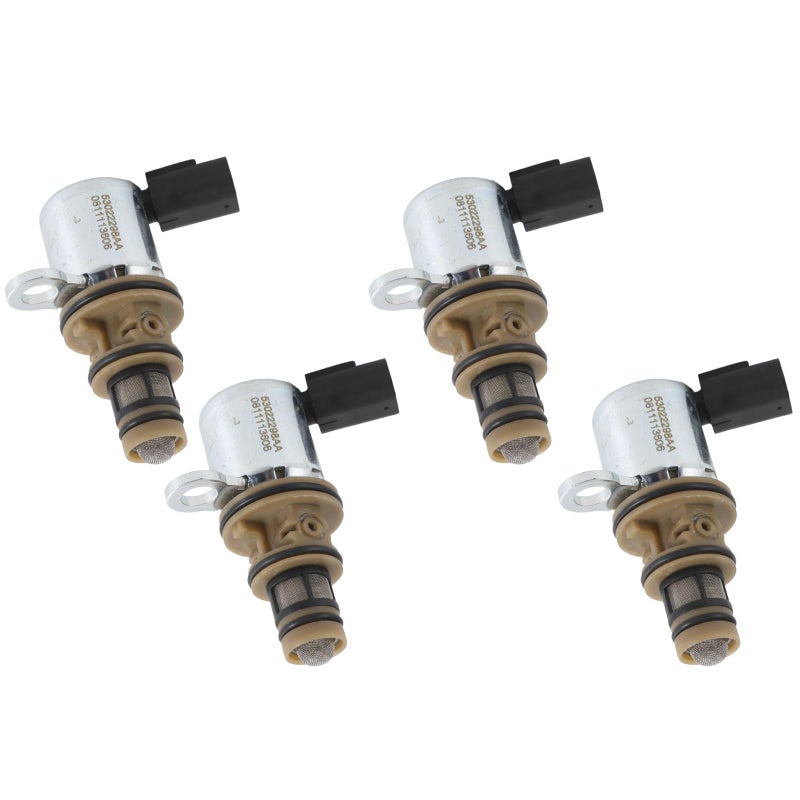 RALBDX 4PCS Engine Multiple Displacement Solenoid Compatible with 20102024 Dodge Ram 1500 2500 Challenger Charger Commander Grand Cherokee Chrysler 300 57L 64L Replace 53022298AA 916592XD