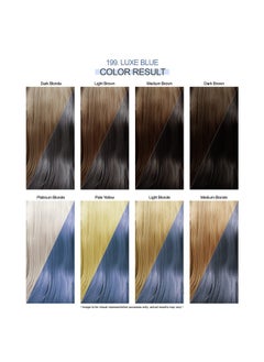 Adore Dore Semi Permanent Hair Color Vegan And Crueltyfree Hair Dye 4 Fl Oz 199 Luxe Blue (Pack Of 2)  - Image 4
