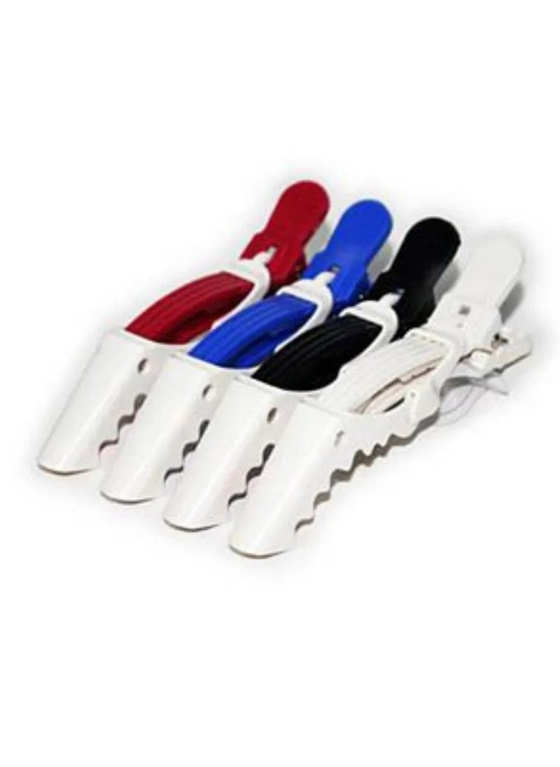 Onetech Onetech Long & Strong Hair Clips – 4-Piece Set for Ladies, Girls & All Ages | Durable, Non-Slip Hair Clips for Styling, Sectioning & Secure Hold 