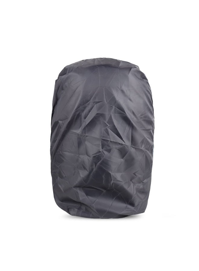 هاف مون Half Moon Extra Large Size 55L Waterproof 6 Compartment Rucksack Bags/Trekking Bags, Polyester Black | With Laptop Compartment & Rain Cover | For Trekking, Hiking, Travel Backpack For Unisex - Image 2