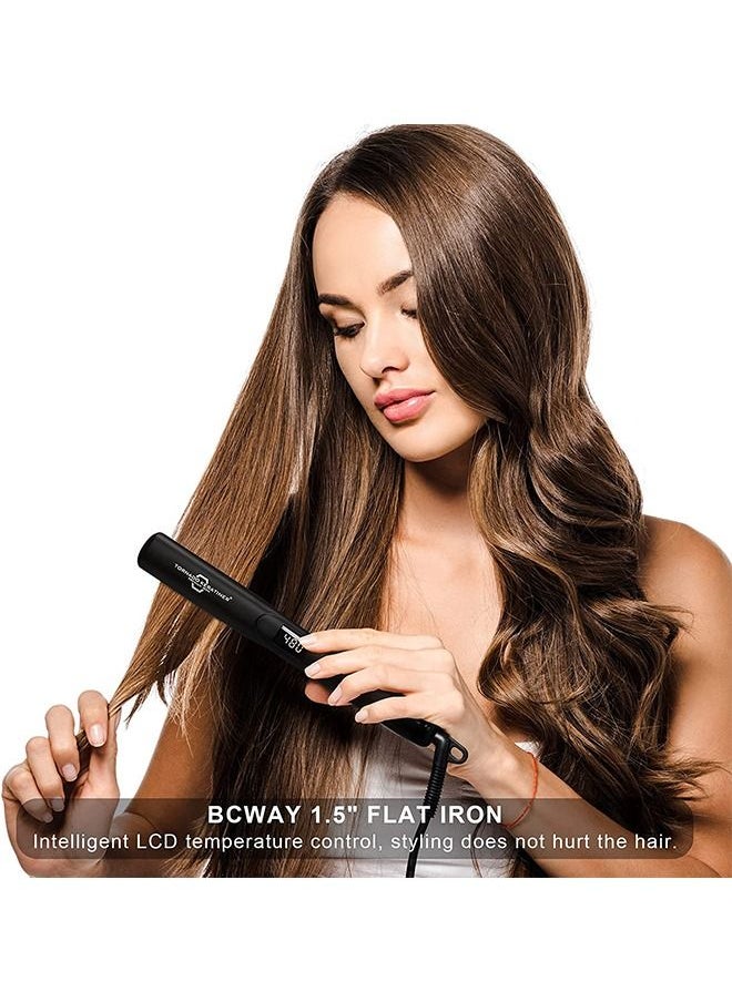 Tornado Keratiner - Professional saloon class tool for smooth, curly hair maximum temperature and fastest temperature rise LCD monitor can adjust temperature - Image 1