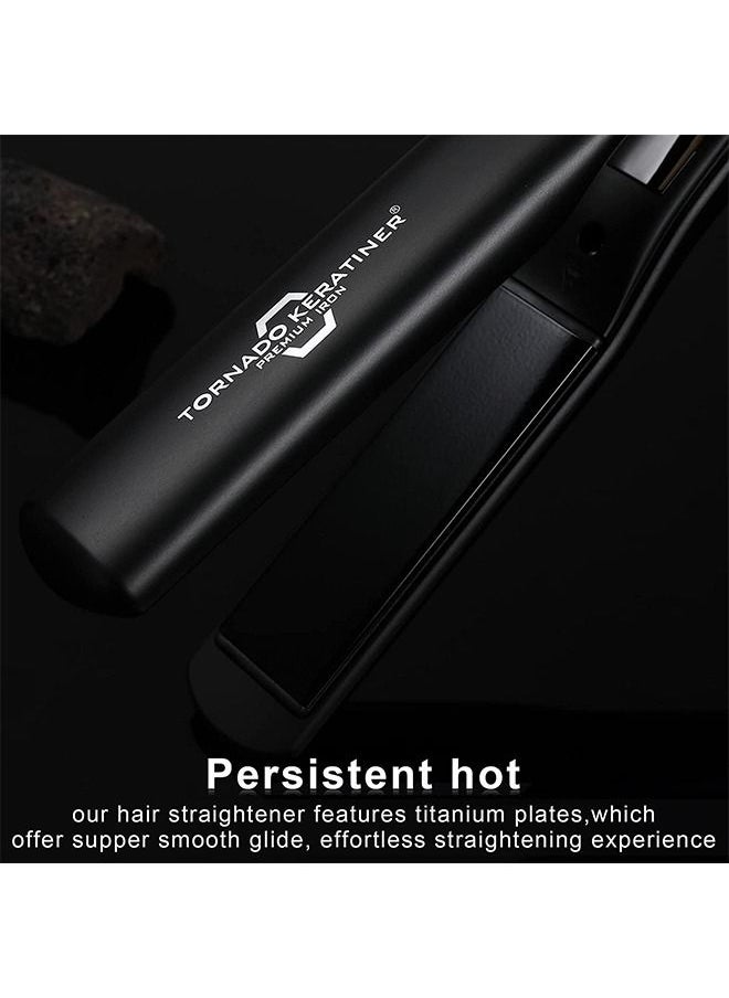 Tornado Keratiner - Professional saloon class tool for smooth, curly hair maximum temperature and fastest temperature rise LCD monitor can adjust temperature - Image 1