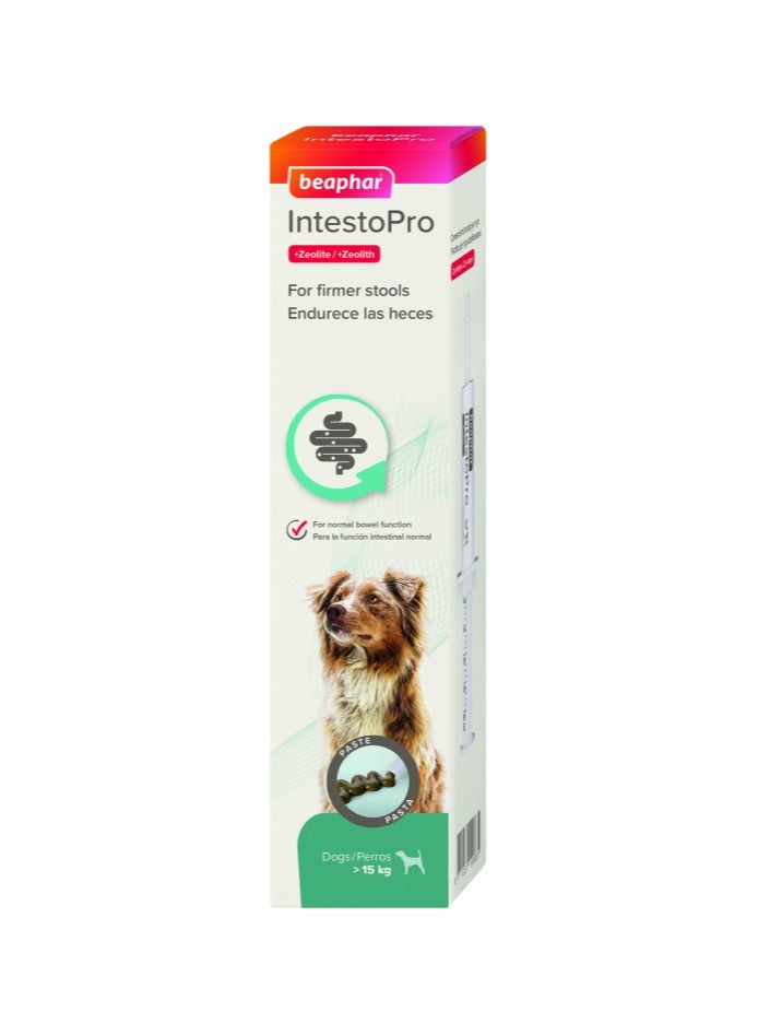beaphar IntestoPro Anti Diarrhea Paste Syringe Large Dog 2 x 20 ml