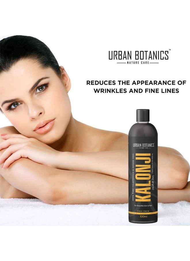 UrbanBotanics UrbanBotanics® Premium Cold Pressed Kalonji Oil - Virgin Grade - Black Seed Oil - Nigella Sativa - 100ml  - Image 5