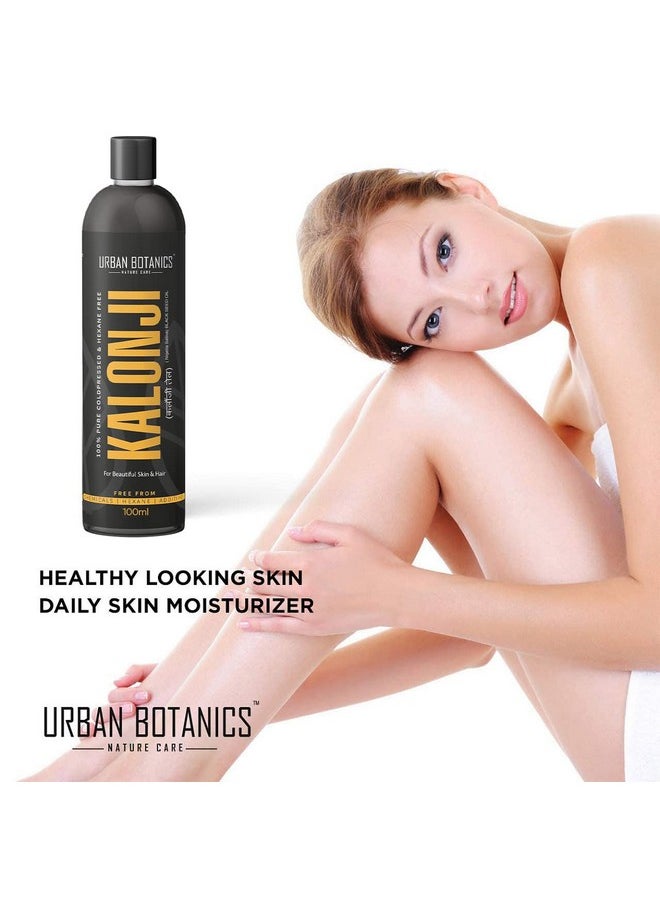 UrbanBotanics UrbanBotanics® Premium Cold Pressed Kalonji Oil - Virgin Grade - Black Seed Oil - Nigella Sativa - 100ml  - Image 2