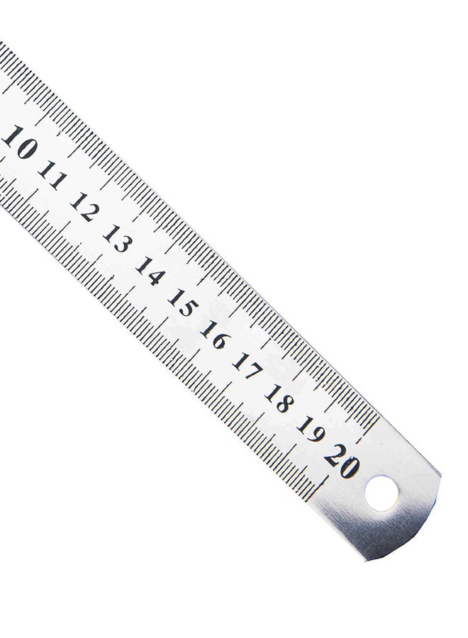 بريما مسطرة فولاذ مقاوم للصدأ 20 سم | علبة 12 قطعة، تدرجات مقياس متري سم/مم لقياسات دقيقة، مناسبة للطلاب والفنانين والمهندسين والرسم الهندسي - Image 3