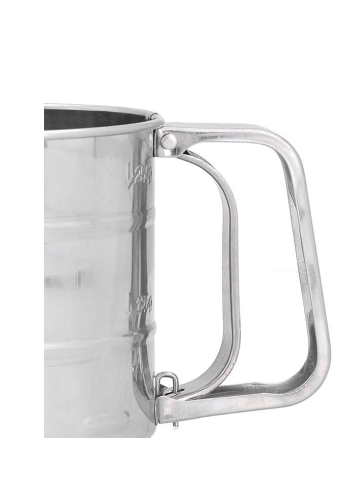 Stainless steel cup, stainless steel cup-shaped flour, strainer, baking vinegar - Image 2