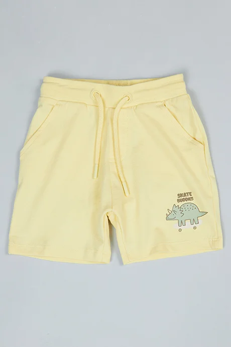 أر أند بي 2 Pack Printed Shorts with Drawstring Wasit