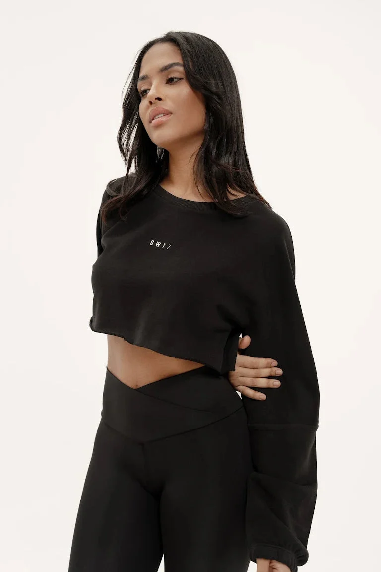  swtz RELAXED CROP JUMPER