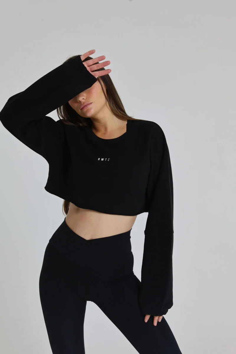  swtz RELAXED CROP JUMPER