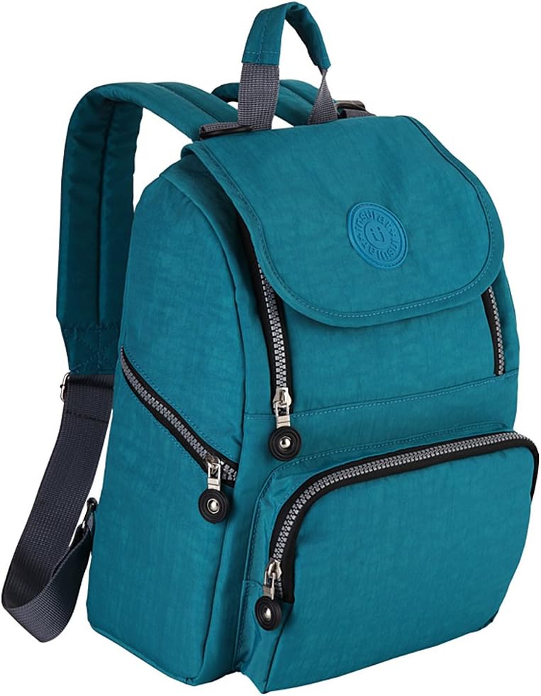 klarako Stroller Maternity Nappy Diaper Bag Large Capacity Baby Travel Bag (Backpack + Diaper Changing Bag + Stroller Straps + Small Mat)  Green, as described - Image 1