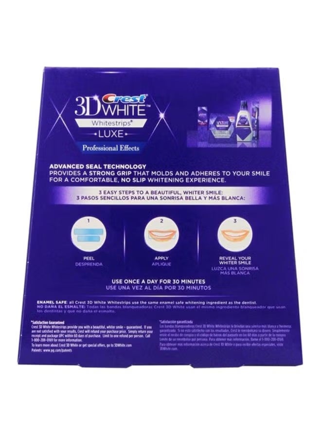 Crest 40-Piece 3D White Whitestrips Teeth Whitening Strips Set - Image 5
