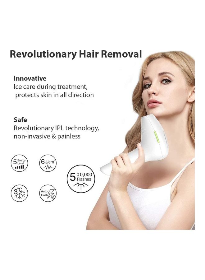 ACHAS Permanent Laser Hair Removal Device White - Image 2